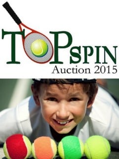 Tennis Outreach Programs 1 Topspin Auction 2015 Tennis outreach program